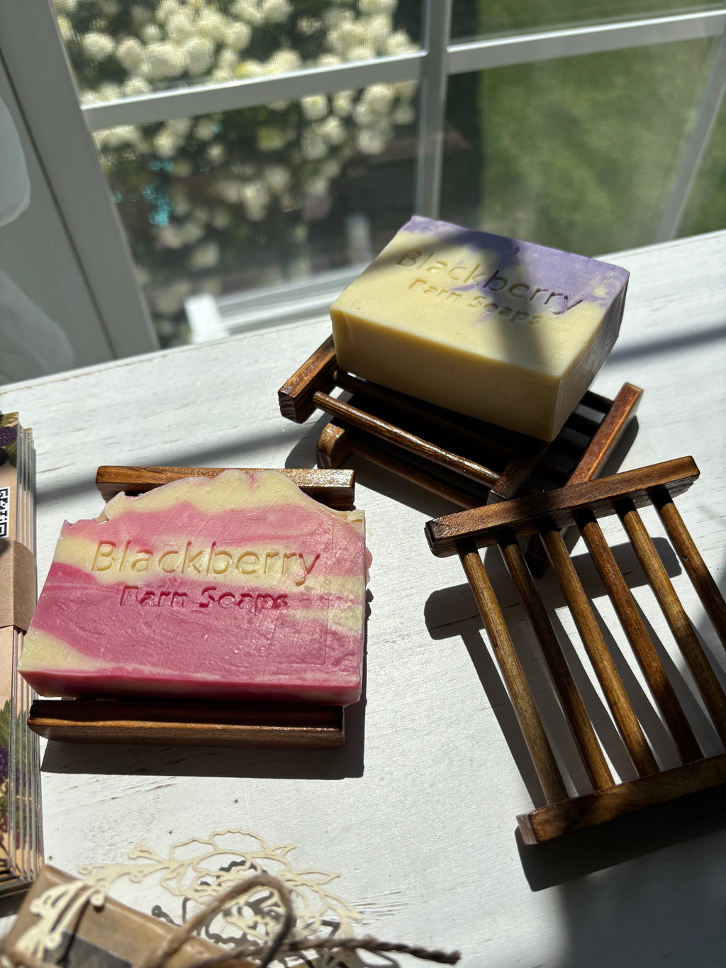 Natural Wooden Soap Holder